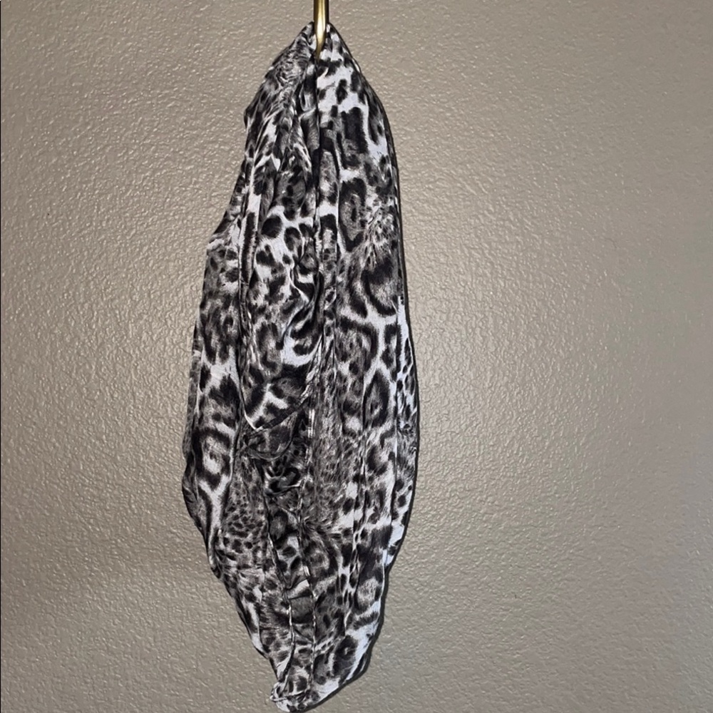 Dillards infinity Leopard Print Scarf